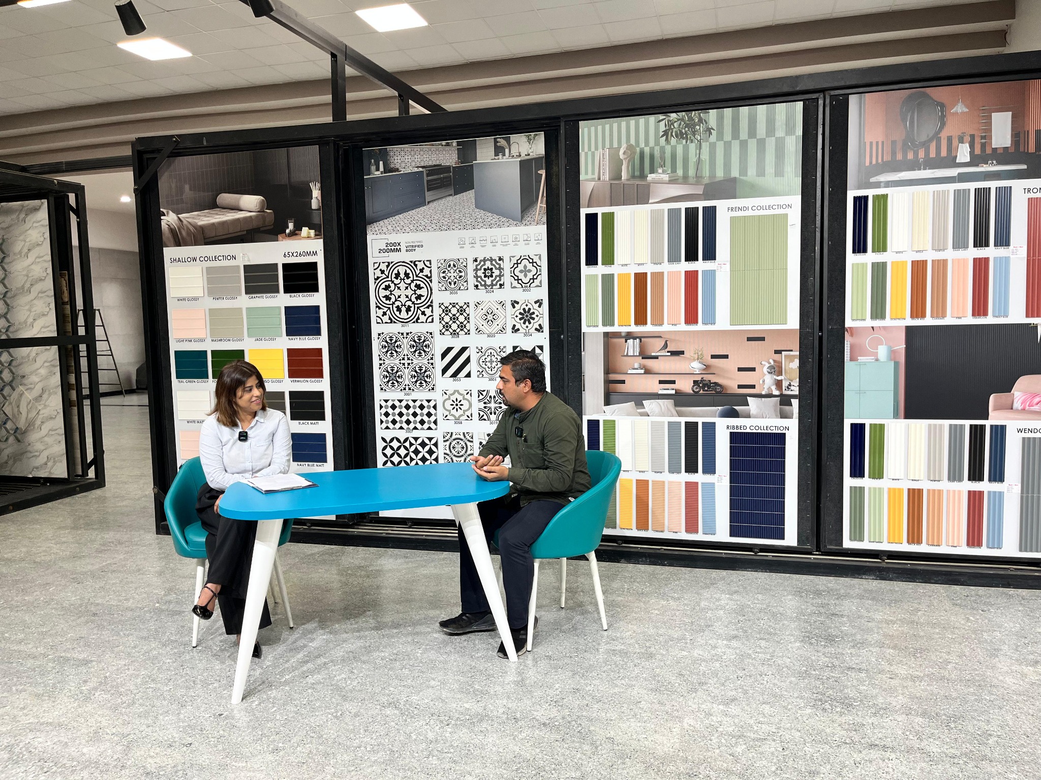The Build Mart team consulting with a customer