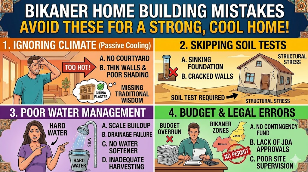 Biggest Mistakes People Make While Building a Home in Bikaner