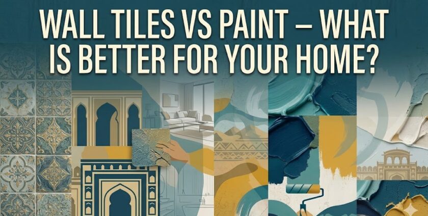 Wall Tiles vs Paint – What is Better for Your Home?