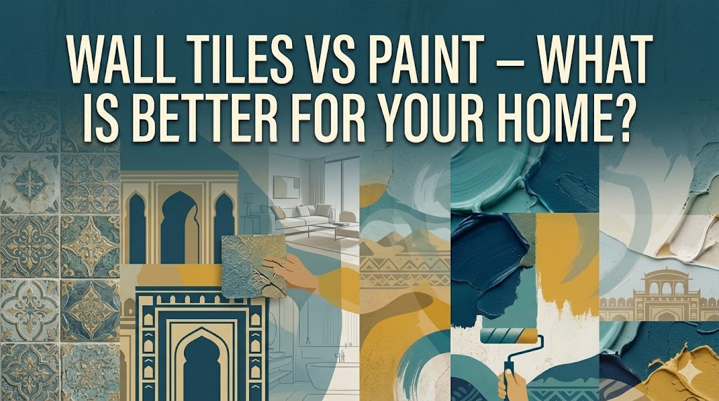 Wall Tiles vs Paint – What is Better for Your Home?
